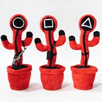 USB Charging Dancing Cactus Doll Der koreanische Film Merch Figures Plushie Product