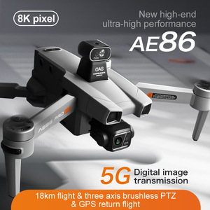 Dron AE86Pro Max para Principiantes, Transmisión 5G, Cámara Aérea <span class=keywords><strong>4K</strong></span>, Vuelo Inteligente, Resistente al Viento, Estable, para Entusiastas, con Función de Lanzamiento Aéreo - Product Image 2