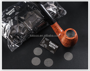 500 pièces de filtres métalliques épaissis de 20 mm en acier inoxydable pour tabac, écran de pipe à fumer en gaze - Product Image 5