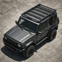 Kit de barres de toit en alliage d'aluminium de haute qualité pour Bronco Overland, installation facile, capacité de 100 kg, pour le camping et la route