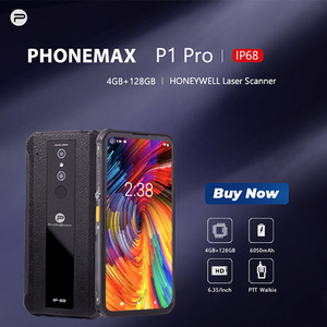 Phonemax p1pro 6.35 inch Incell hiển thị gồ ghề điện thoại di động kỹ thuật điện thoại máy QUÉT 4 + 128 gam mã vạch NFC tính năng Android điều hành - Product Image 5