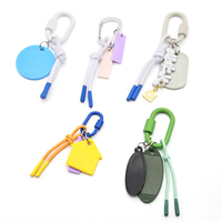 Sangle de téléphone tressée multi-brins avec mousqueton métallique, porte-clés, pendentif, cadeau pour breloque de sac