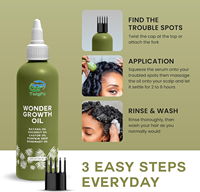 Minyak Pertumbuhan Rambut Alami Organik Harga Grosir Wonder Growth Oil
