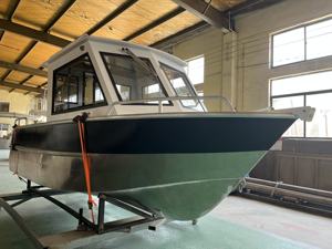 Cabine fermée de 5.8m et 19 pieds avec sièges <span class=keywords><strong>Bateau</strong></span> de pêche en aluminium - Product Image 4