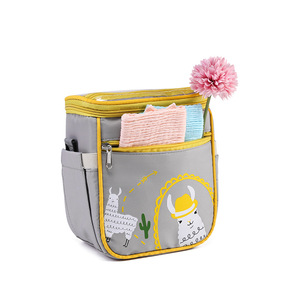 Nueva <span class=keywords><strong>Bolsa</strong></span> de <span class=keywords><strong>Pañales</strong></span> de Lujo Personalizada, Impermeable, Moderna, para Mamá, para Viajes al Aire Libre, para Colgar en el Cochecito - Product Image 1