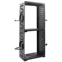 Support de rangement pour jeux avec 24 emplacements pour Xbox/Nintendo Switch/PS4/PS5, support pour disques Blu-Ray, avec 4 supports pour manettes