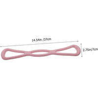 Bande de Résistance en Silicone Haute Élasticité pour Entraînement de Yoga, Sangle de Traction, Bande de Tension pour Fitness