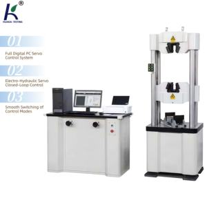 מכונת בדיקה הידראולית אוניברסלית מחומר פלדה, ציוד בדיקת מתיחה אלקטרו-הידראולי סרוו - Product Image 4