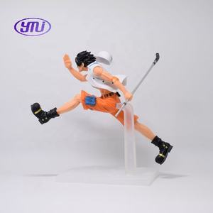 Produits les plus vendus 2025 Vente en gros OEM PVC Vinyle PU Figurines d'action Ace Toys Luffy <span class=keywords><strong>Manga</strong></span> Ace Figurine d'anime Sabo Chapeau de paille Pirates - Product Image 3