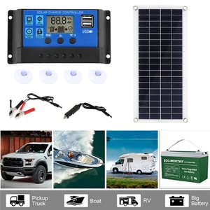 Portable 12V Mini Outdoor <strong>Solar</strong> <strong>Panels</strong> Flexible 5W 10W 15W 20W 35W 40W <strong>Car</strong> <strong>Battery</strong> <strong>Chargers</strong> for Camping <strong>Car</strong> Charging - Product Image 6