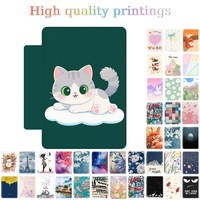 Casing Pelindung Magnetik Kulit PU Cetak Kustom Pabrik OEM untuk Kindle Paperwhite Generasi ke-11 & ke-12 Colorsoft 7