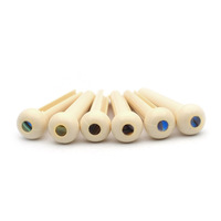 6 pièces de colonnes de tension en plastique durables pour guitare folk, modèle XD01, pour instruments de musique