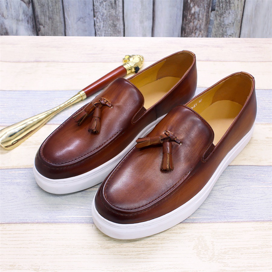Genuine Leather Dress Shoes for Men - Formal & Stylish Genuine Leather Dress Shoes for Men - Formal & Stylish