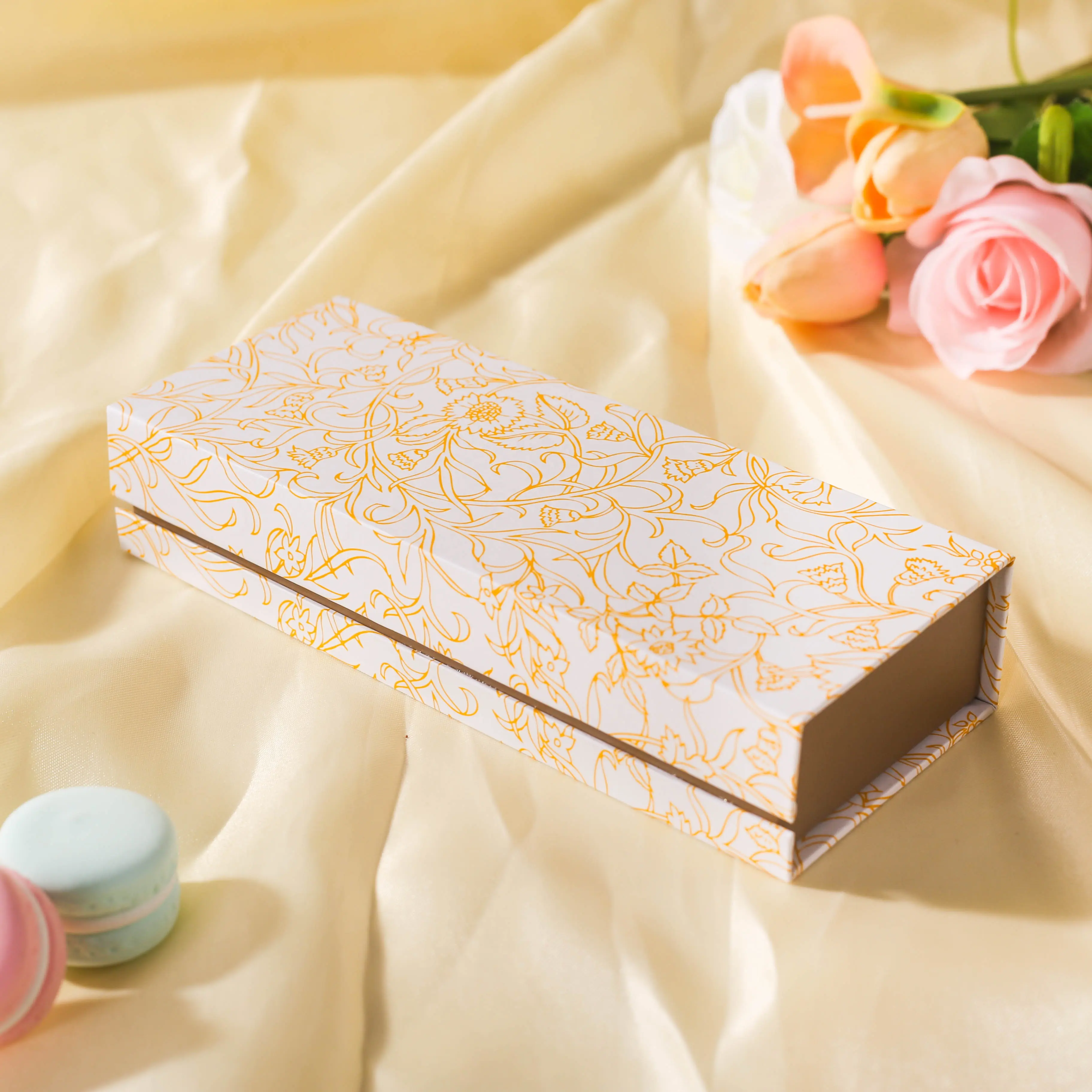 Модная раскладная коробка с логотипом на заказ для ожерелья ногтей маленькая подарочная коробка для упаковки ресниц на продажу