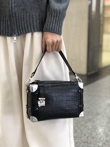 Luxurious Small Women 100% Crocodile Leather Belly Skin Leather Woman Handbags Crossbody Shoulder Bags for Ladies - Product Image 4