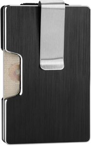Personalizzato Extra Sottile In Metallo Minimalista RFID Blocco della carta Del Raccoglitore Sottile Hardware In Lega di Alluminio Del Raccoglitore di Alluminio di Grandi Dimensioni Del Raccoglitore - Product Image 2