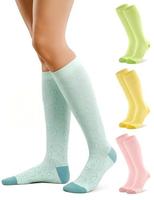 Nouvelles couleurs arrivées - Chaussettes de compression pour la circulation - Meilleur soutien pour les longues périodes debout - Infirmières, médecins, course à pied, athlétisme - Pour femmes et hommes