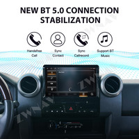 ZWNAV 11.6" Dashboard Carplay Toyota Land Cruiser LC70/LC71/LC76/LC78/LC79 2007-2024 GPS Navigasi Multimedia Player Amplifier