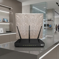 Bouclier EMF de routeur WiFi professionnel, tissu mélangé nickel-cuivre pour la maison/bureau