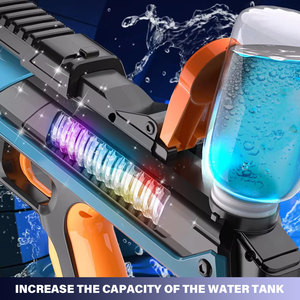 Pistola de Agua Eléctrica 2025 con Luces, Pistola de Agua Automática, Juguetes de Pistola de Agua Absorbente para Niños y Adultos al Aire Libre - Product Image 5