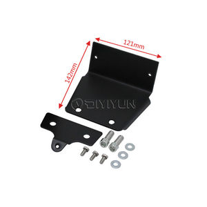 Menton inférieur Spoiler avant garde-boue barrage d'<span class=keywords><strong>air</strong></span> carénage couverture pour Harley <span class=keywords><strong>Fatboy</strong></span> Softail Touring glisse Dyna Sportster 48 883 2004-2018 - Product Image 5