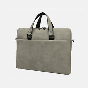 Funda para ordenador portátil de cuero de gama alta para 13 ''<span class=keywords><strong>14</strong></span>'' 15,6 ''17,3'' Funda para ordenador portátil Maletín con forro polar - Product Image 4