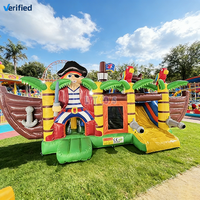 Plus de 5000 designs, équipe de designers professionnels, attraction de parc d'attractions en plein air sur le thème du bateau pirate, château gonflable