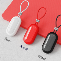 Tampon encreur pré-encré photosensible en caoutchouc avec logo, double mousse et cordon, pour enseignants, tampon flash jouet, support de poignée en plastique pour usage bureautique