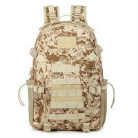 JSH Sac à dos tactique durable et personnalisé pour voyage multifonctionnel avec poches latérales à fermeture éclair pour opérations spéciales-Commande en gros
