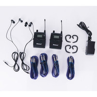 Système de monitoring intra-auriculaire sans fil professionnel, moniteur portable IEM pour chanteur de scène, musicien