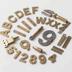 Cobre Latón Estampado Letras flexibles Números Alfabetos Símbolos Personajes Moldes de grabado CNC para estampado en caliente Mach - Product Image 4