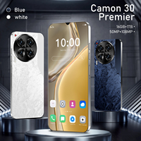 Nouveau Camon30 Premiere Android Smartphone 7.3 pouces HD écran 5G LET 16GB + 1TB ROM Dual SIM déverrouillé téléphone mobile