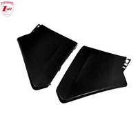 Z-ART 2015+ Aileron latéral de pare-chocs avant en fibre de carbone sèche pour McLaren 540 570S, Aileron latéral en fibre de carbone préimprégnée pour McLaren 570 GT