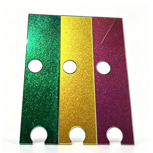 Panneau de porte d'hôtel personnalisé en usine, avec impression sérigraphiée, en verre PC PET adhésif, pour signalisation « Ne pas déranger », « Mise en état », « Nettoyer » - Product Image 4