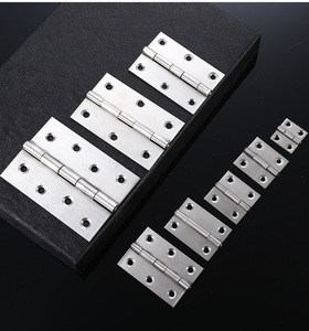 Petites charnières <span class=keywords><strong>de</strong></span> <span class=keywords><strong>porte</strong></span> plates en acier inoxydable, série mini, <span class=keywords><strong>de</strong></span> 1,5 à 4 pouces, design moderne pour cuisine, salon, appartement - Product Image 1