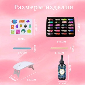 Bán Buôn Osbang Cao Trong Suốt UV Nhựa Kit Với Ánh Sáng 100G Pha Lê Rõ Ràng Cứng Nhựa UV Keo Đối Với Trang Sức Làm DIY Nghệ Thuật Thủ Công - Product Image 4