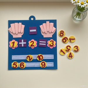 หนังสือผ้าสักหลาดยุ่งสำหรับเด็กวัยหัดเดินผ้าสักหลาดยุ่งหนังสือสำหรับกิจกรรมการเดินทางแต่งตัวการเรียนรู้ทำจากผ้าที่มีคุณภาพสูงดีไซน์ใหม่ - Product Image 2