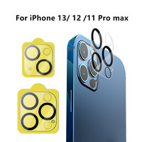 Protection d'écran pour objectif d'appareil photo pour iPhone 13 Pro Max, Huawei, Xiaomi, Oppo