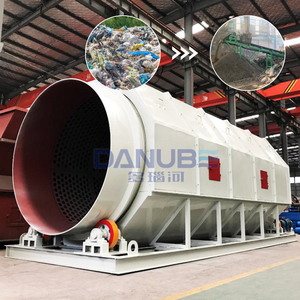 Máquina de Clasificación y Separación de Residuos Sólidos de 300T/D, Línea de Clasificación de Residuos Sólidos Urbanos, Planta de Reciclaje de Basura - Product Image 1