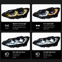 Pour Série 4 G22/G23/G26 M4, phares LED à double couleur 6000K jaune blanc 12V 36W 6000 lumens, nouveaux phares laser DRL