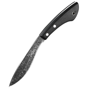 มีดพับปรับแต่งได้สำหรับตั้งแคมป์กลางแจ้ง สแตนเลสอเนกประสงค์ขนาดเล็ก ใบมีดตรง สำหรับเอาตัวรอดในป่า ด้ามไม้ DIY - Product Image 1