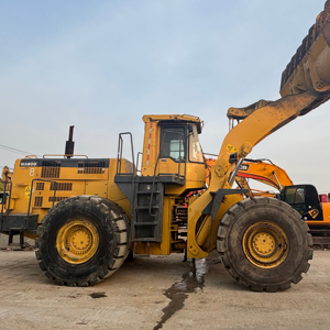 Chargeur frontal d'occasion Komatsu WA600 Chargeur sur pneus Chargeurs d'occasion Komatsu WA380 WA470 WA600 - Product Image 1