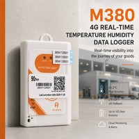 Rastreador de Temperatura y Humedad 4G Desechable DO 160G para Proyectos de Transporte de Cadena de Frío por Aire, Mar y Tierra