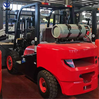 Chariot élévateur diesel certifié CE en vente chaude, 2 tonnes, offre spéciale d'hiver, chariot élévateur promotionnel avec transmission 4x4, OEM