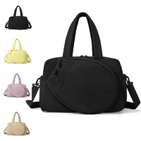 Sac de raquette imperméable et tendance de grande capacité avec compartiment à chaussures indépendant pour le rangement des équipements sportifs, utilisation en voyage en plein air