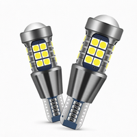 Ampoule LED universelle T15 pour feux arrière, 27SMD, DC 12V, Canbus, frein, clignotant, marche arrière, lampe S
