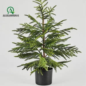 Nhân tạo 4ft norfolk thông topiary cây cây bụi cây trồng trong chậu cho hiên trước cửa văn phòng trang trại trang trại nhà vườn trang trí - Product Image 6