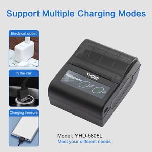 <span class=keywords><strong>Imprimante</strong></span> thermique de tickets mobile mini YHD-5808L Connexion USB <span class=keywords><strong>Bluetooth</strong></span> Pos <span class=keywords><strong>Imprimante</strong></span> thermique de reçus sans fil 58 mm - Product Image 3