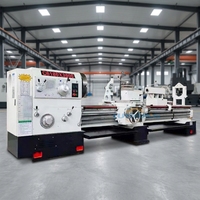Tour horizontal robuste conventionnel CD6180, machine à fileter manuelle pour métaux, moteur 11KW, garantie 1 an