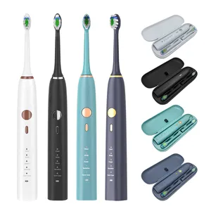 Fábrica OEM ODM personalización cepillo de dientes eléctrico Rosa cepillo de dientes eléctrico negro al por mayor cepillo de dientes eléctrico